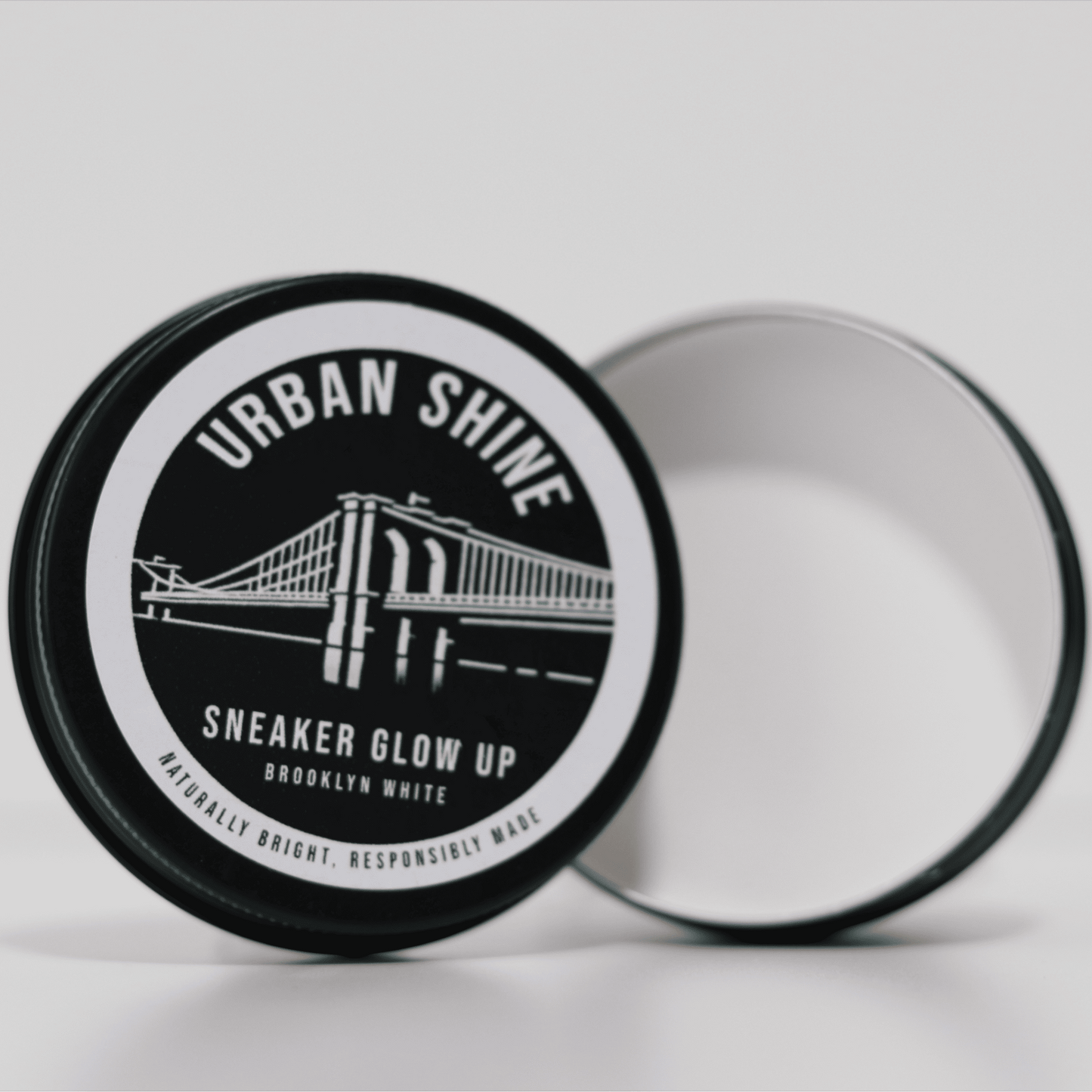 URBAN SHINE Brooklyn White Sneaker Glow Up